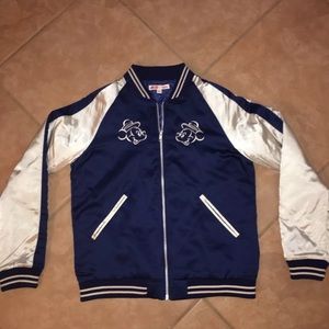 Disney Tokyo Mickey Mouse Kids satin jacket Sz 13